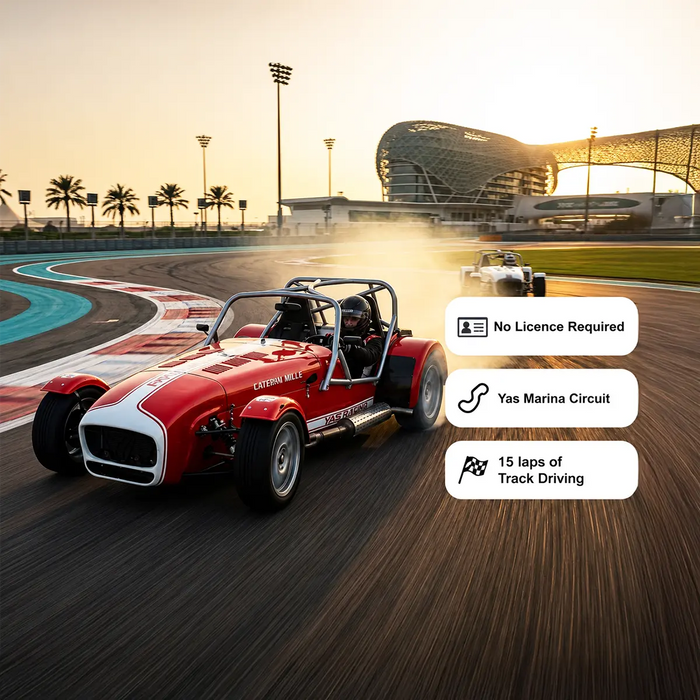 Yas Marina Circuit - No Licence Required - 15 laps Driving Experience Gift Box