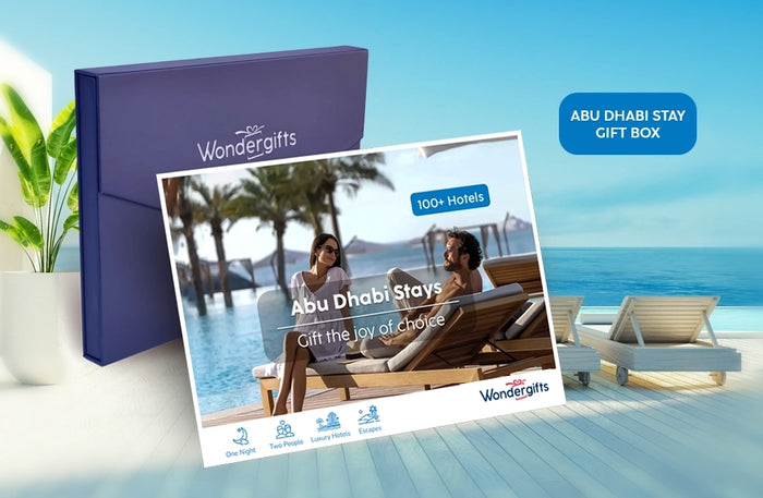 Abu Dhabi Stay Gift Box: One-Night Stay for Two in a Selection of 100+ Hotels | at Wondergifts