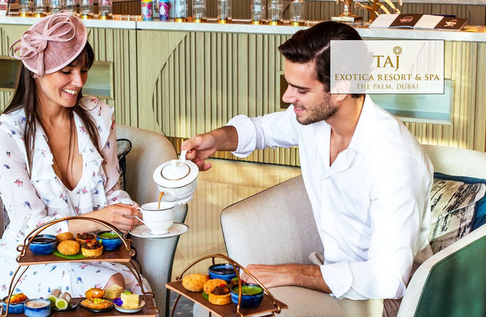 Mumbai Afternoon Tea for Two at Taj Exotica Resort & Spa, Palm Jumeirah | at Wondergifts