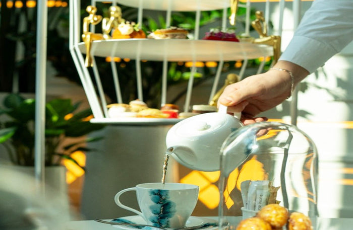 Luxurious Floating Afternoon Tea for Two with Pool Access at the 5-Star Sofitel Dubai Downtown | at Wondergifts