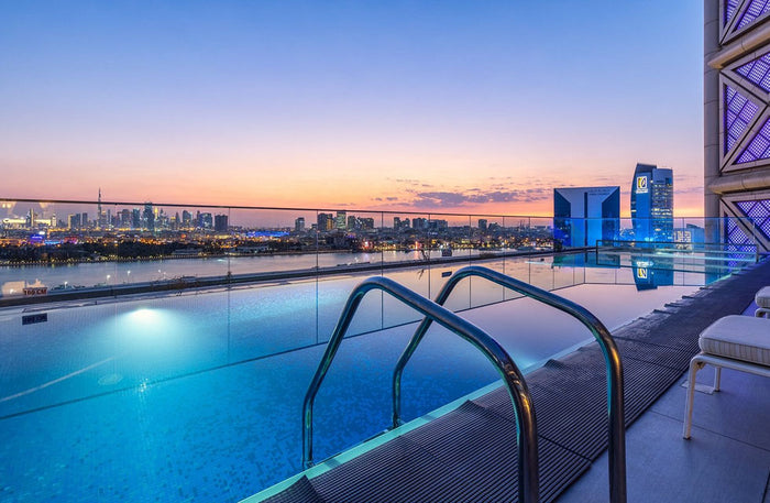 Elegant Summer Stay with Breakfast for Two at Al Bandar Rotana - Creek | at Wondergifts