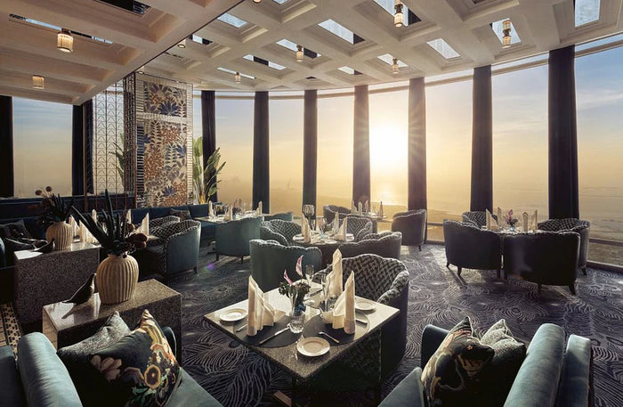 Luxury Lunch at At.Mosphere Burj Khalifa and Massage for Two at Soul Senses or Niyama Spa | at Wondergifts