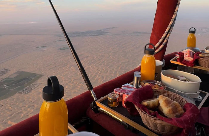 Breakfast in the Sky In a Hot Air Balloon For Up to 4 People | at Wondergifts