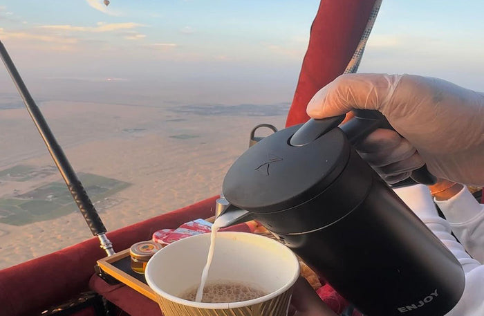 Breakfast in the Sky In a Hot Air Balloon For Up to 4 People | at Wondergifts