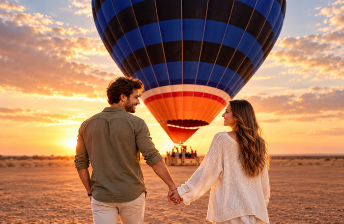 Breakfast in the Sky In a Hot Air Balloon For Up to 4 People