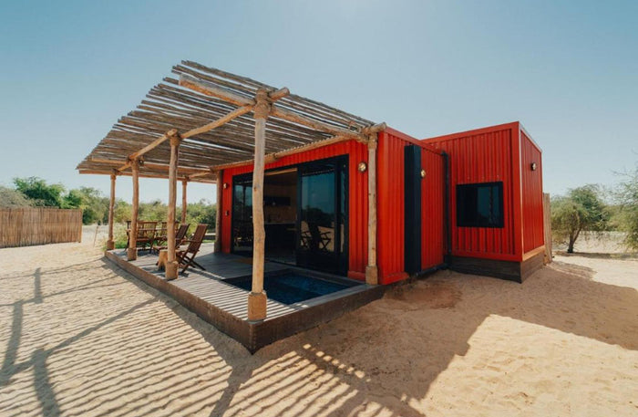 Opulent Cabin Stay with Breakfast for Up to 5 at Bab Al Nojoum | at Wondergifts