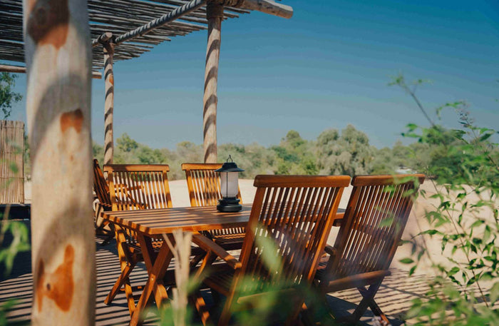 Opulent Cabin Stay with Breakfast for Up to 5 at Bab Al Nojoum | at Wondergifts