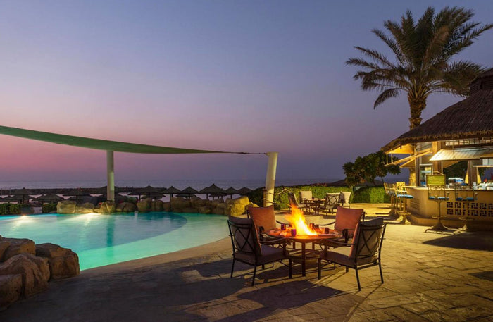 Elegant 1-Night Stay with Dinner and Breakfast at Coral Beach Resort Sharjah | at Wondergifts