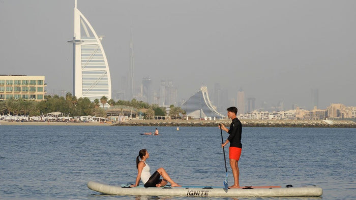 One Hour Stand Up Paddle Boarding at The Palm Jumeirah | at Wondergifts