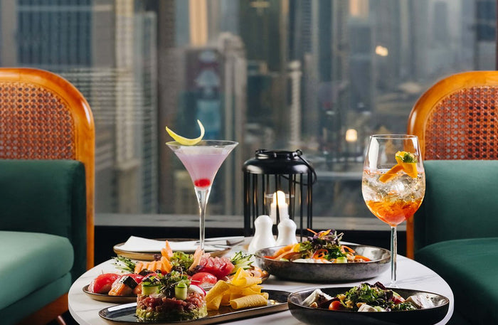 Unique Drunch for Two with House or Soft Drinks at Windows Bar and Lounge, Voco Hotel | at Wondergifts