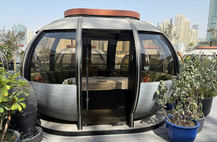 Premium Lunch for Two at The Pods with Dubai Skyline Views