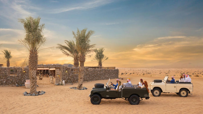 Sunset Desert Safari with Dinner and Falcon Show | at Wondergifts