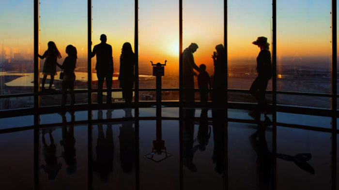 Experience Sunset @ Burj Khalifa At The Top & Drinks at The Café for Two | at Wondergifts