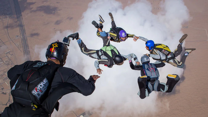 Thrilling Skydiving Gift Box: Skydive Over The Palm Jumeirah