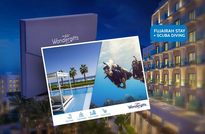 Fujairah Stay & Scuba Dive Gift Box: Luxury Stay with Dive Experience for Two | at Wondergifts