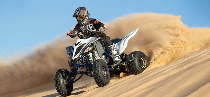 30 mins Yamaha 90 CC Quad Bike Open Desert Self Drive Experience | at Wondergifts