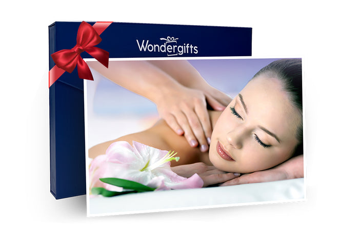 Relaxing Moments Gift Box: One Hour Massage of Choice at 50 Luxury Spas | at Wondergifts