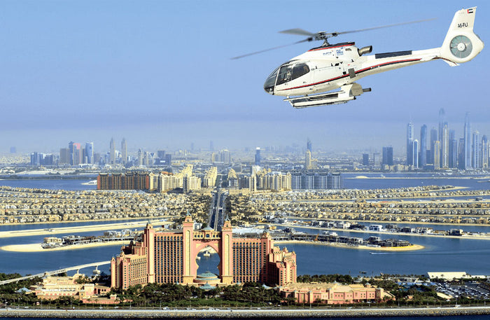 Breathtaking Dubai Helicopter Flight Over the Iconic Palm Jumeirah for Two | at Wondergifts