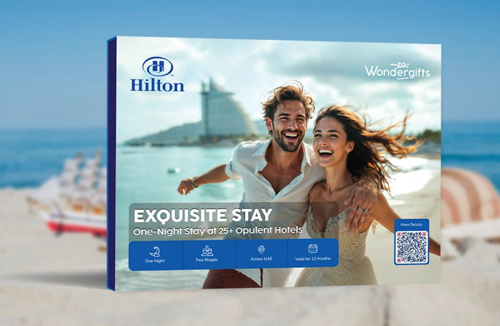 Hilton's One-Night Exquisite Stay at 25+ Opulent Hotels | at Wondergifts