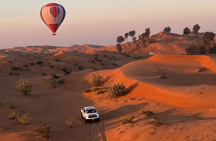 Memorable Sunrise Hot Air Balloon Flight for One Over Ras Al Khaimah Desert | at Wondergifts