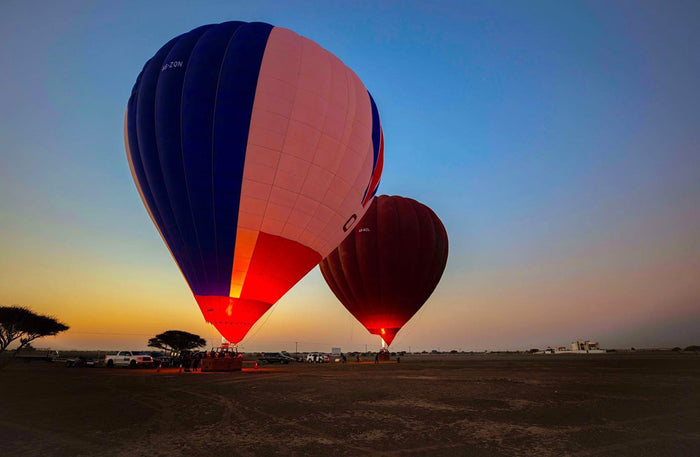 Memorable Sunrise Hot Air Balloon Flight for One Over Ras Al Khaimah Desert | at Wondergifts