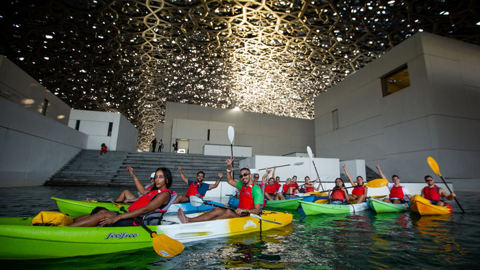 Louvre Abu Dhabi Entrance with Guided Kayak Tour for Two | at Wondergifts