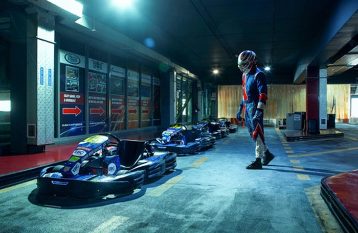 Adrenaline-Fueled Indoor Karting at Dubai Autodrome