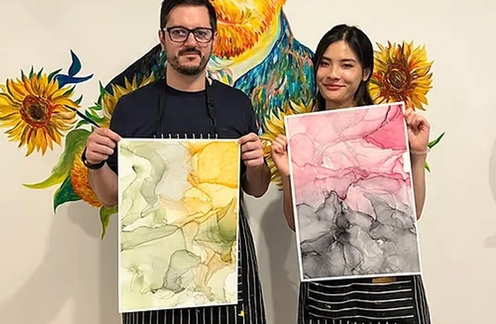 Ink Art Workshop at Art Therapy Studio Dubai for One | at Wondergifts