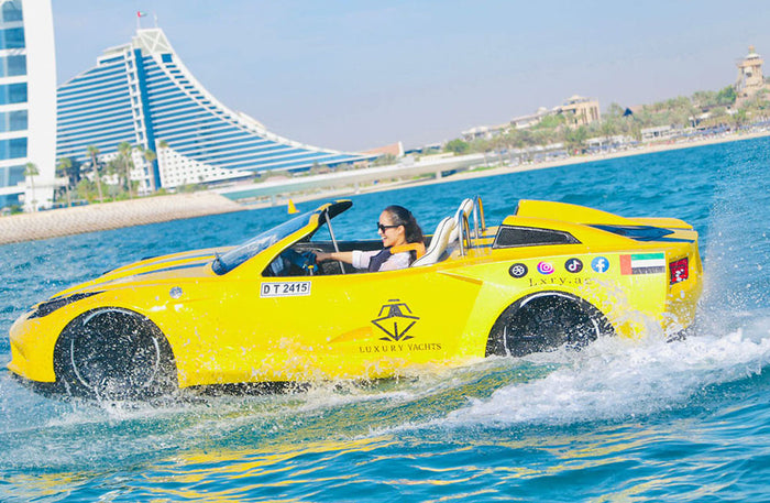 30-Minute Jet Car Ride: Fun Dubai Sightseeing for Two | at Wondergifts