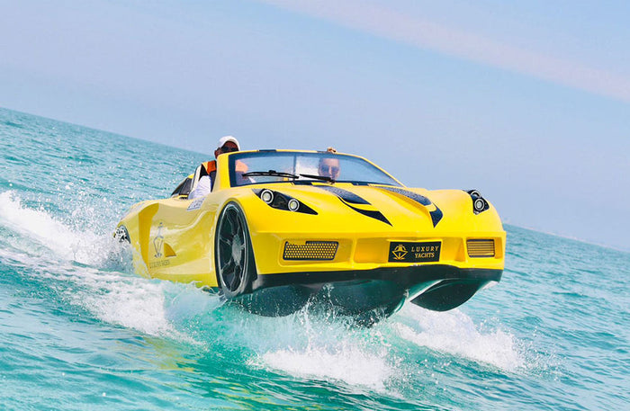 30-Minute Jet Car Ride: Fun Dubai Sightseeing for Two | at Wondergifts