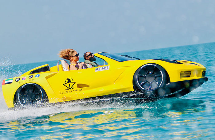 30-Minute Jet Car Ride: Fun Dubai Sightseeing for Two | at Wondergifts