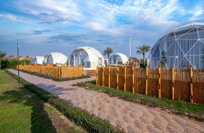 Panoramic Dome Stay with Breakfast and Dinner at Longbeach Campground | at Wondergifts