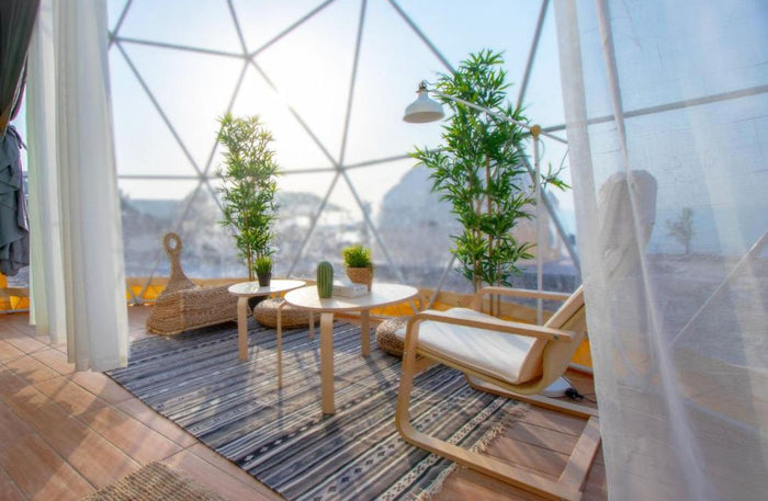 Panoramic Dome Stay with Breakfast and Dinner at Longbeach Campground | at Wondergifts