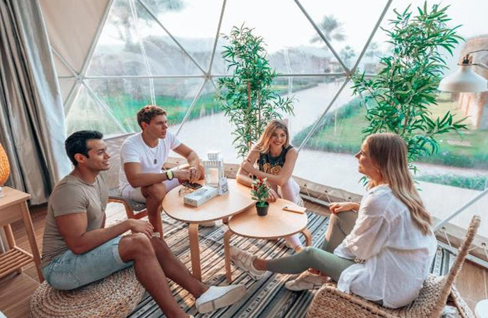 Panoramic Dome Stay with Breakfast and Dinner at Longbeach Campground | at Wondergifts