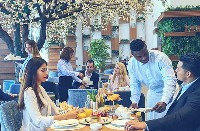 Romantic Dining for Two with Drinks and Burj Views at La Cruise, Canal Central Hotel | at Wondergifts