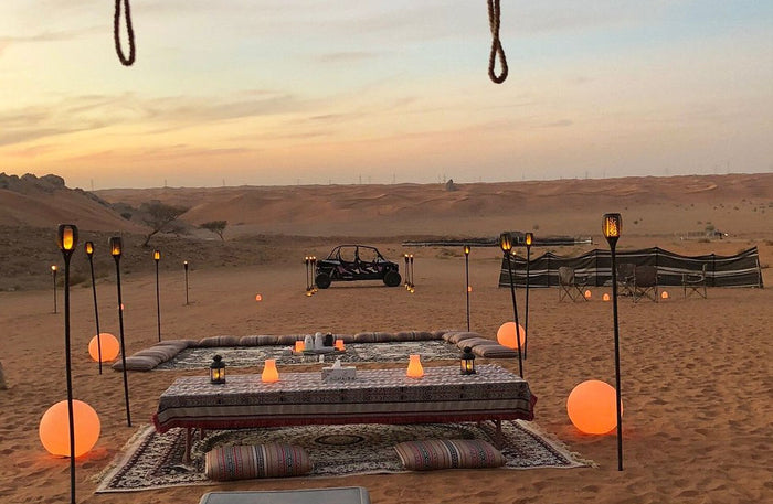 Romantic Sunset Dinner for Two at the Mleiha Desert Panorama Lounge | at Wondergifts