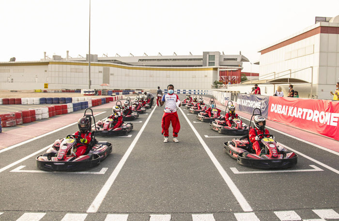 High-Speed Outdoor Karting Experience at Dubai Autodrome