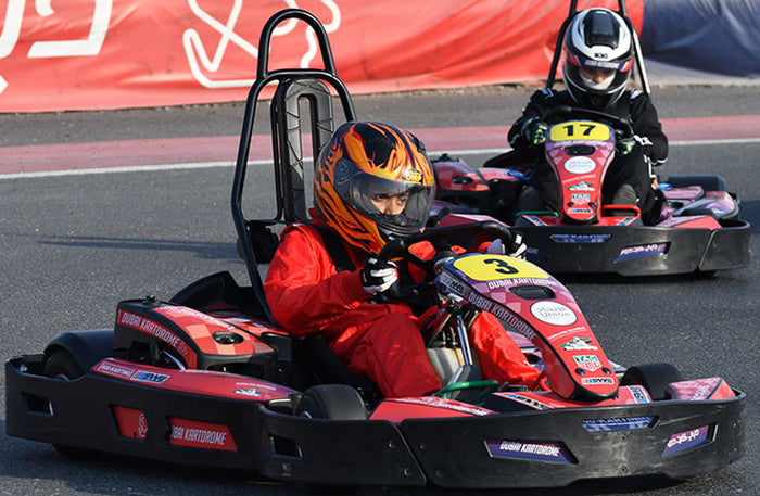 High-Speed Outdoor Karting Experience at Dubai Autodrome