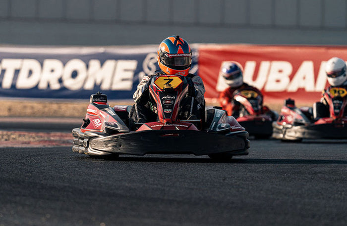High-Speed Outdoor Karting Experience at Dubai Autodrome
