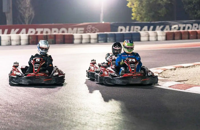 High-Speed Outdoor Karting Experience at Dubai Autodrome