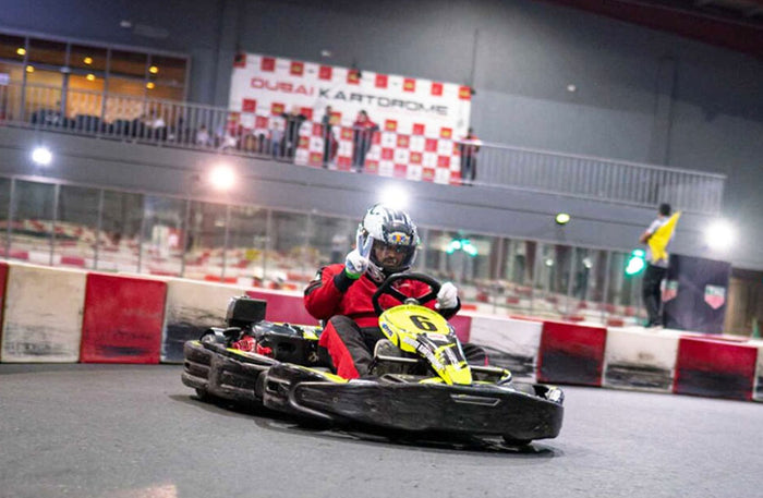 High-Speed Outdoor Karting Experience at Dubai Autodrome