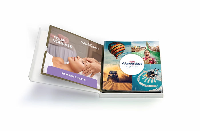 Pamper Treats Gift Box with Mini Self Care Tray: Choose From 200 Beauty Treatments | at Wondergifts