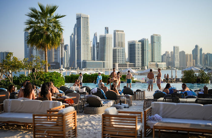 Pool and Beach Access with F&B Voucher for One at PLAYA, The Palm | at Wondergifts