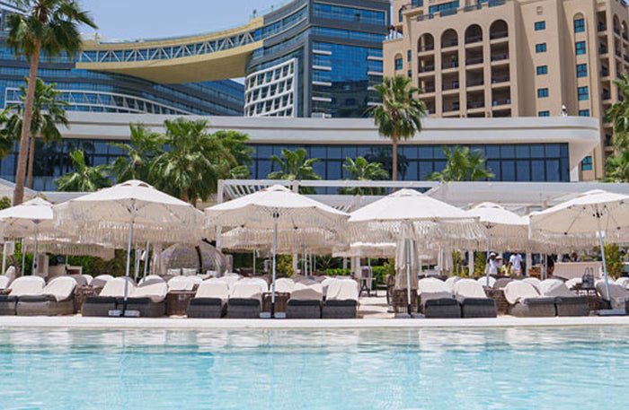 Pool and Beach Access with F&B Voucher for One at PLAYA, The Palm | at Wondergifts