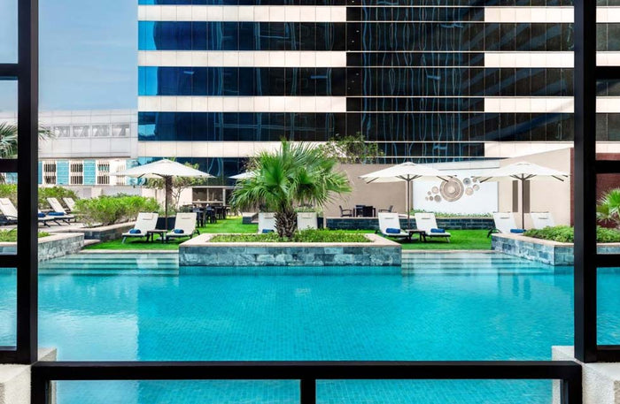 Delightful Dining Experience with Pool Access for Two at The H Dubai Hotel | at Wondergifts