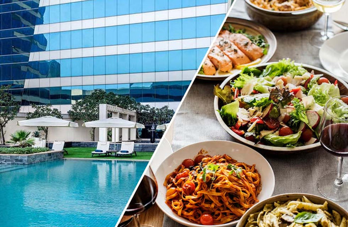 Delightful Dining Experience with Pool Access for Two at The H Dubai Hotel | at Wondergifts