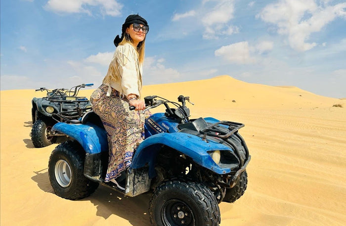 Action-Packed 30-Minute Quad Biking Adventure for One in Abu Dhabi | at Wondergifts