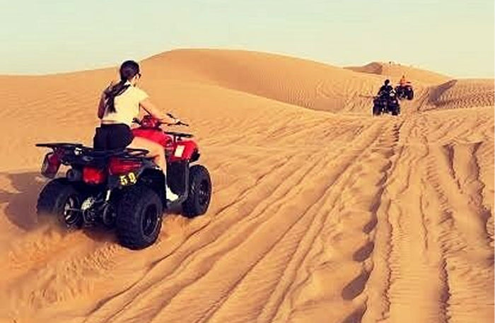 Action-Packed 30-Minute Quad Biking Adventure for One in Abu Dhabi | at Wondergifts