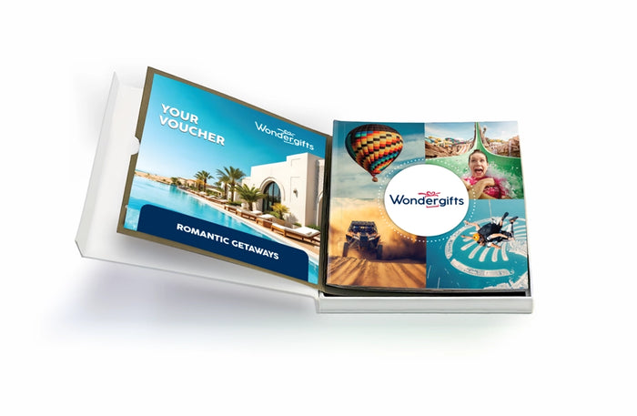 Romantic Getaways Gift Box: Choose Your One-Night Stay at 60+ Prestigious Hotels | at Wondergifts