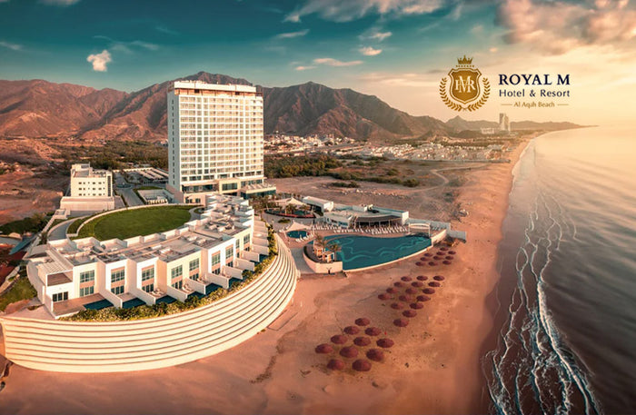 Elegant All-Inclusive One-Night Stay for Two at Royal M Al Aqah Beach | at Wondergifts